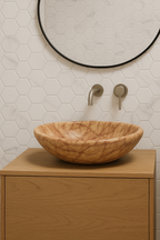 Umywalka łazienkowa z kamienia