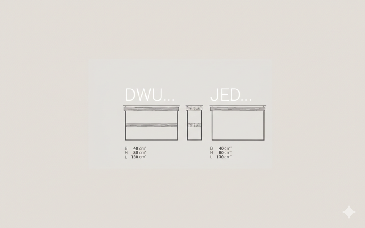 KONSOLA DWUBELKOWA/JEDNOBELKOWA